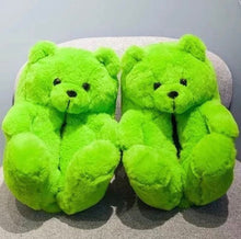 Load image into Gallery viewer, Teddy bear Slippers