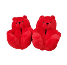 Load image into Gallery viewer, Teddy bear Slippers