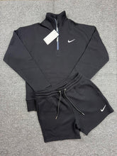 Load image into Gallery viewer, Nike Quarter Zip Short Set
