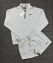 Load image into Gallery viewer, Nike Quarter Zip Short Set
