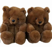 Load image into Gallery viewer, Teddy bear Slippers
