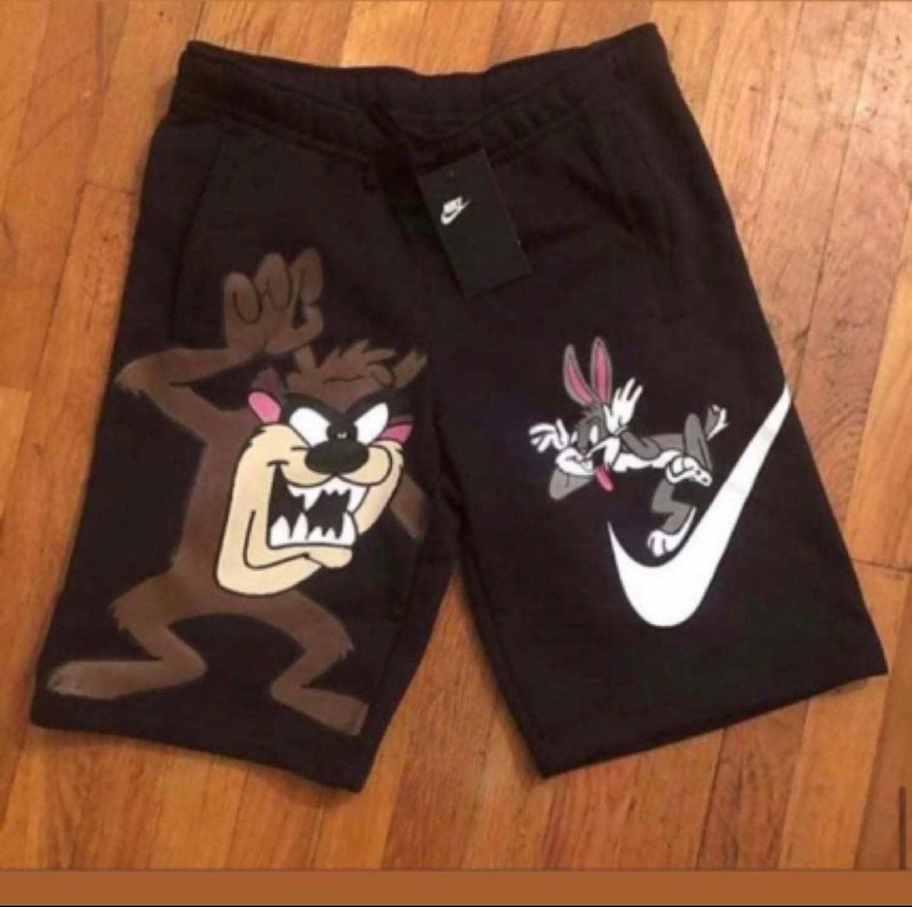 Nike shorts with cartoons on them Clearance