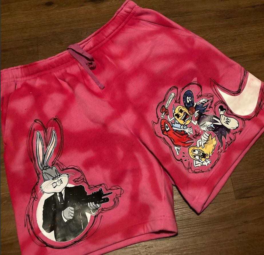 High bugs bunny store nike shorts