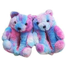 Load image into Gallery viewer, Teddy bear Slippers
